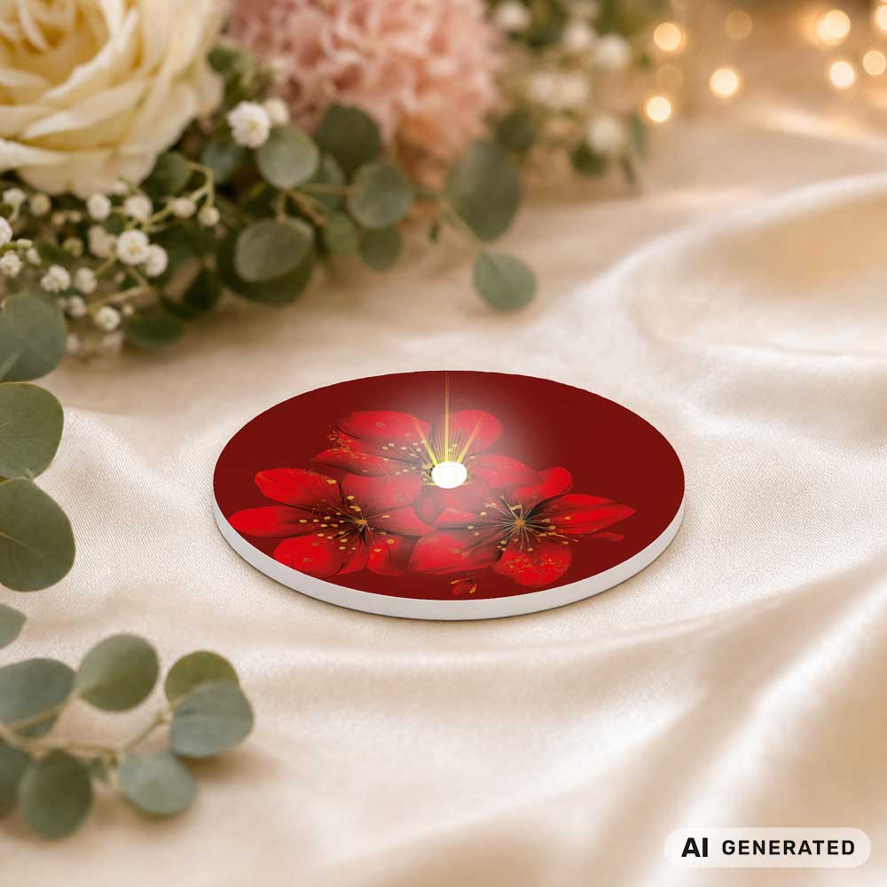 Wild Romance LED-Untersetzer – Hochzeit – Produktfoto