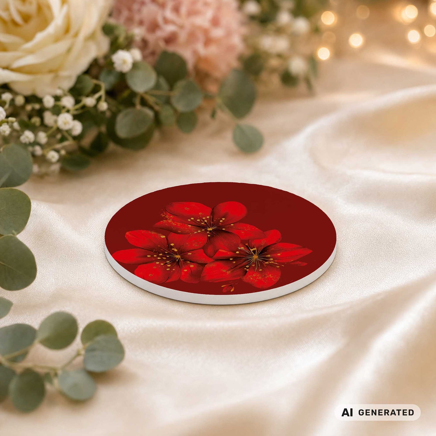 Wild Romance Untersetzer – Hochzeit – Produktfoto