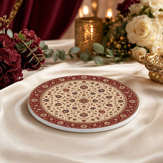 Teppich floral | Untersetzer
